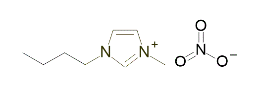 1-Butyl-3-methylimidazolium nitrate 구조식