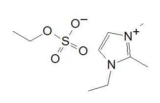 1-Ethyl-2,3-dimethylimidazolium ethyl sulfate 구조식