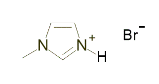 1-Methylimidazolium bromide 구조식