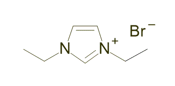 1,3-Diethylimidazolium bromide 구조식