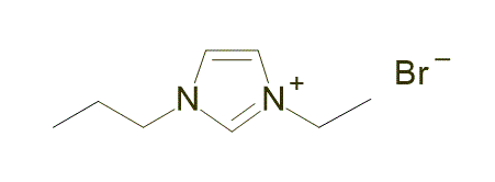 1-Ethyl-3-propylimidazolium bromide 구조식