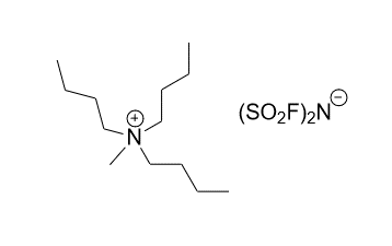 Tributylmethylammonium bis(fluorosulfonyl)imide 구조식