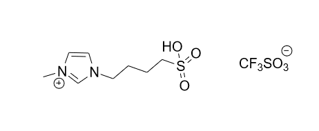 1-(4-sulfobutyl)-3-methylimidazolium triflate 구조식