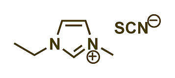 1-Ethyl-3-methylimidazolium thiocyanate 구조식