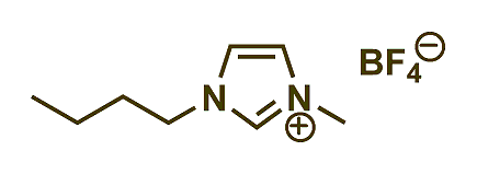 1-Butyl-3-methylimidazolium tetrafluoroborate 구조식