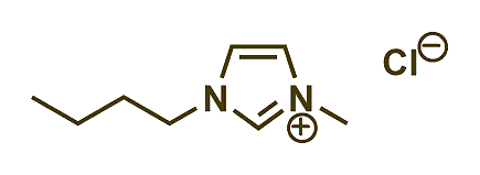1-Butyl-3-methylimidazolium chloride 구조식
