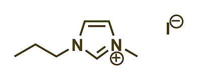 1-Methyl-3-propylimidazolium iodide 구조식