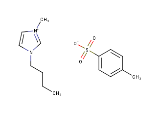 1-Butyl-3-methylimidazolium tosylate 구조식