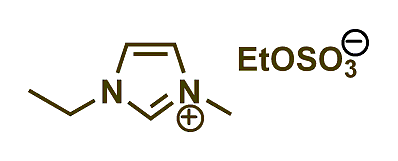 1-Ethyl-3-methylimidazolium ethyl sulfate 구조식