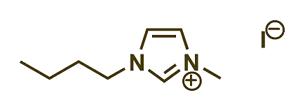 1-Butyl-3-methylimidazolium iodide 구조식