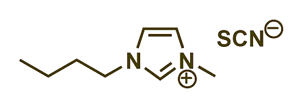 1-Butyl-3-methylimidazolium thiocyanate 구조식