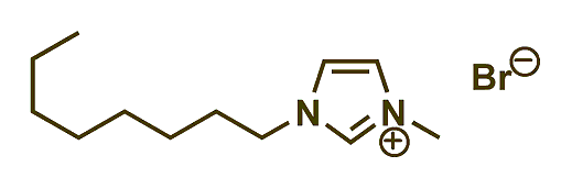 1-Methyl-3-octylimidazolium bromide 구조식
