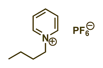 1-Butylpyridinium hexafluorophosphate 구조식