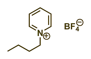 1-Butylpyridinium tetrafluoroborate 구조식