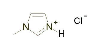 1-Methylimidazolium chloride 구조식