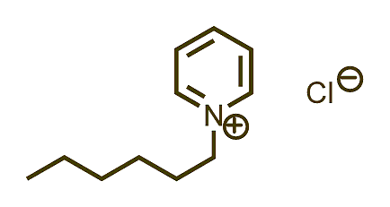 1-Hexylpyridinium chloride 구조식