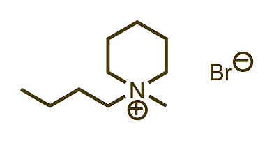 1-Butyl-1-methylpiperidinium bromide 구조식