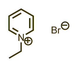 1-Ethylpyridinium bromide 구조식