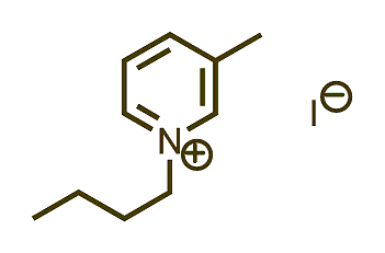 1-Butyl-3-methylpyridinium iodide 구조식