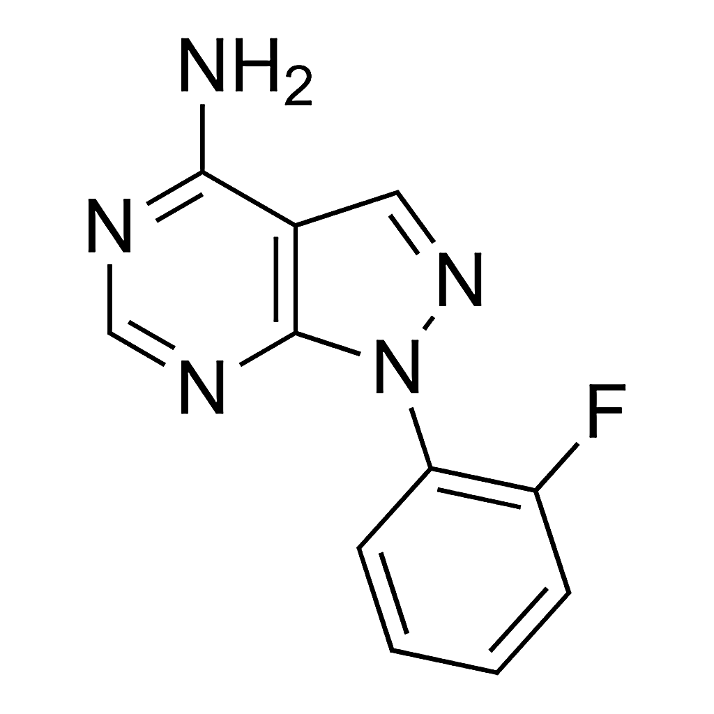 Merck 1-(2-Fluorophenyl)-1H-pyrazolo[3,4-d]pyrimidin-4-amine