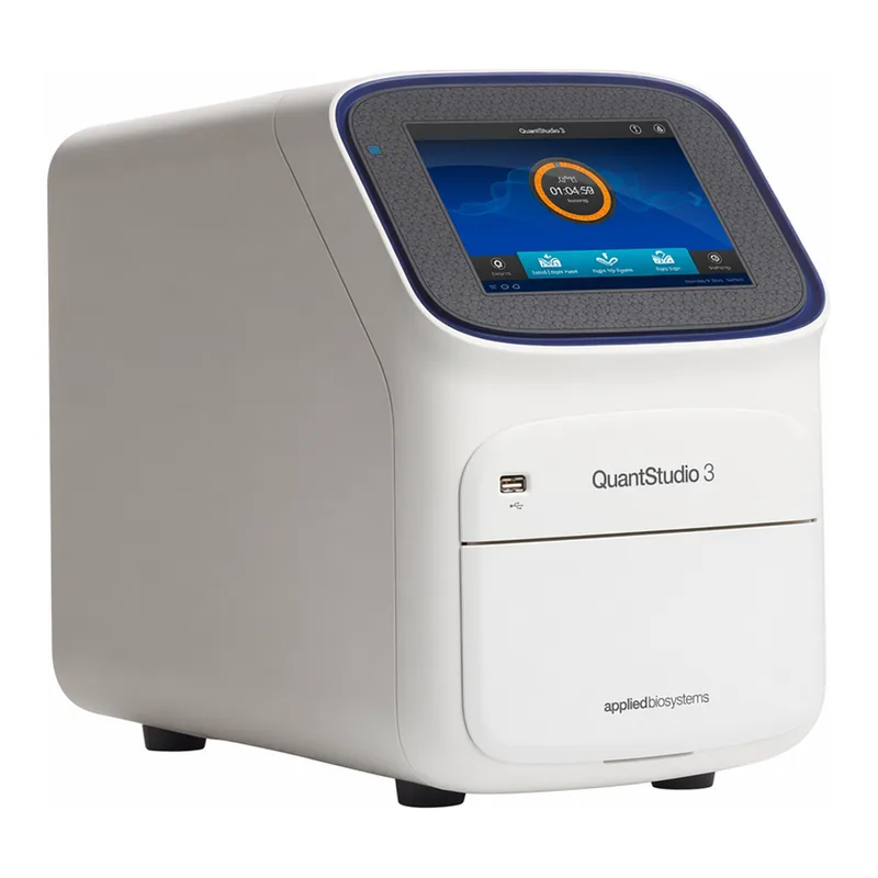 Thermo Fisher Scientific Pharmaceutical Analytics QuantStudio 3 Real-Time PCR System, 96-well, 0.1 mL, laptop
