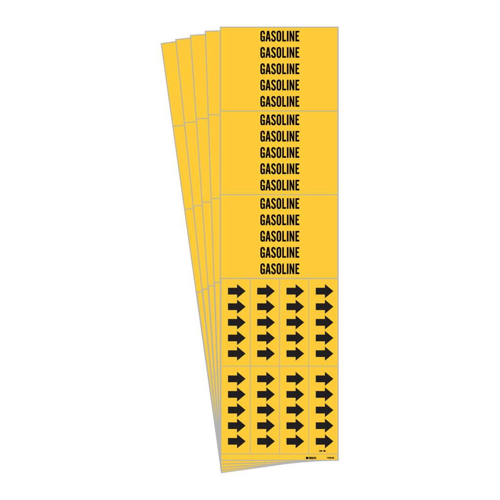 Brady GASOLINE Pipe Marker