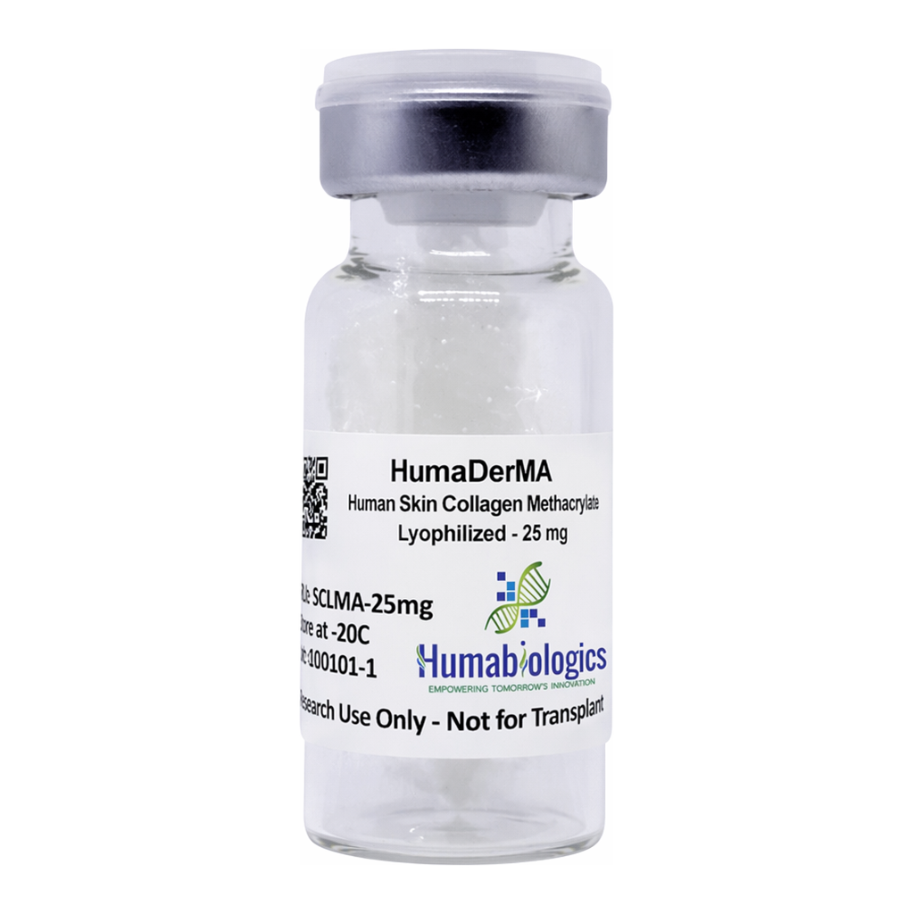 Humabiologics HumaDerMA- Human Skin Collagen Type I Methacrylate, Lyophilized (SCLMA)
