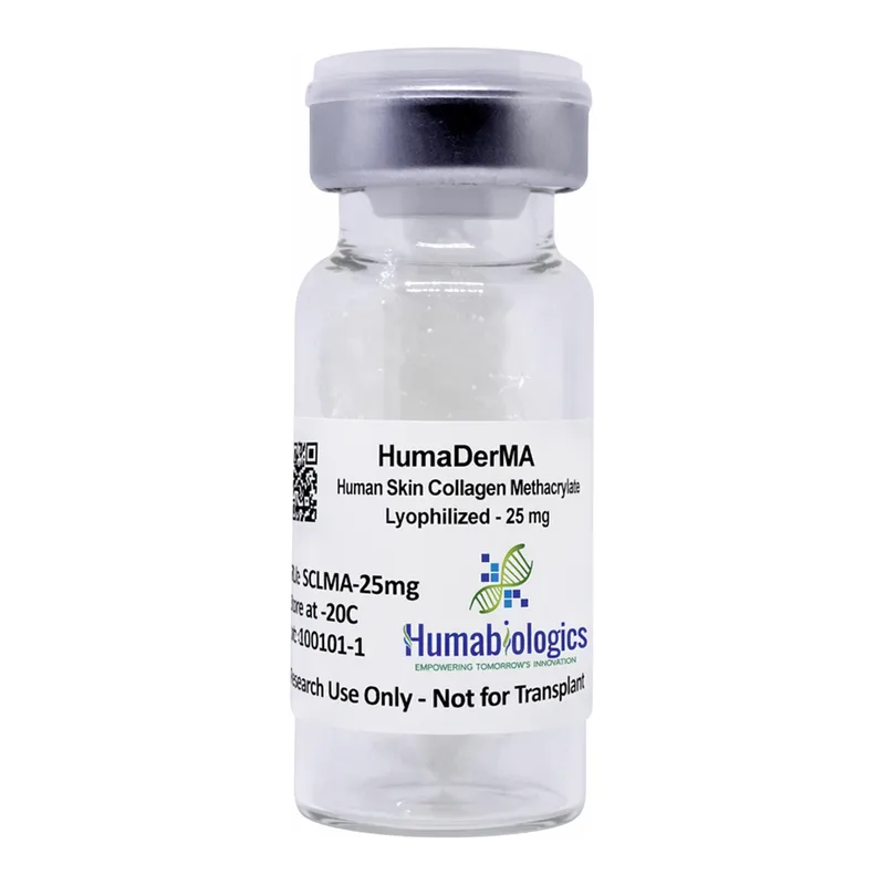 Humabiologics HumaDerMA- Human Skin Collagen Type I Methacrylate, Lyophilized (SCLMA)