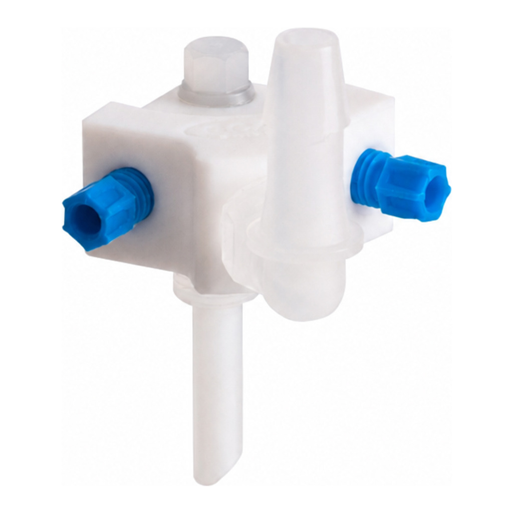 3-in-1 collector, 2x 2.3/3.2 mm OD