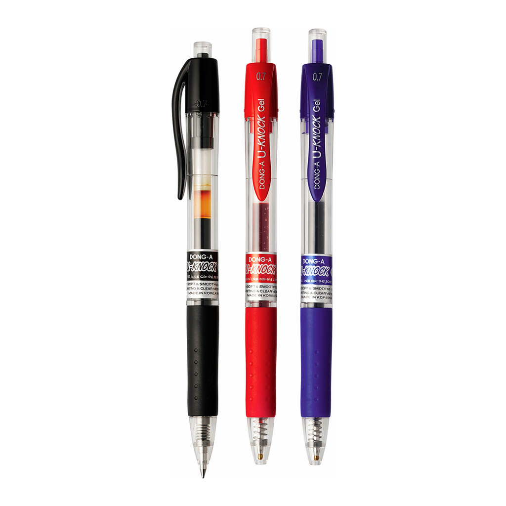 OFFICENEX 동아 유노크볼펜(0.7mm 청색)