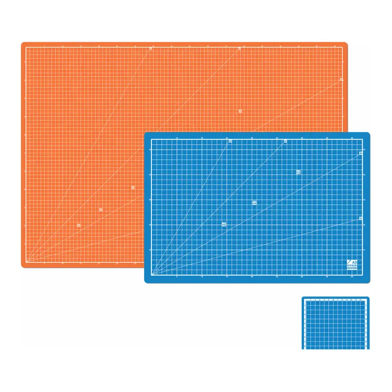 OFFICENEX 컬러 커팅매트 A2 스카이블루(CM302/620x450mm/윈스타)