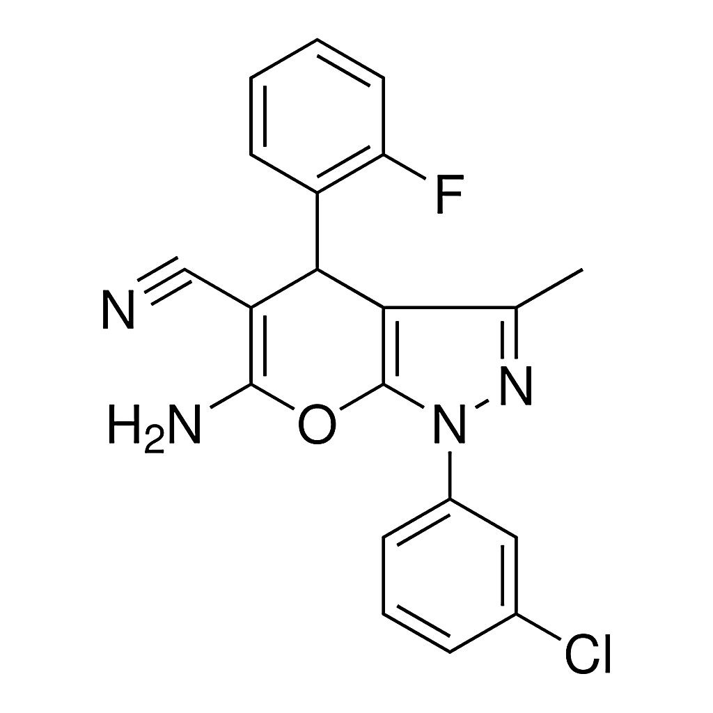 Merck 6-AMINO-1-(3-CL-PH)-4-(2-F-PH) - 10 MG &