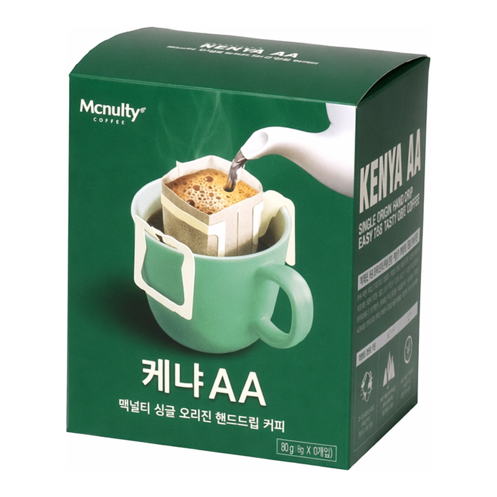 OFFICENEX 맥널티 핸드 드립커피(케냐AA 키암부/8g×7T)