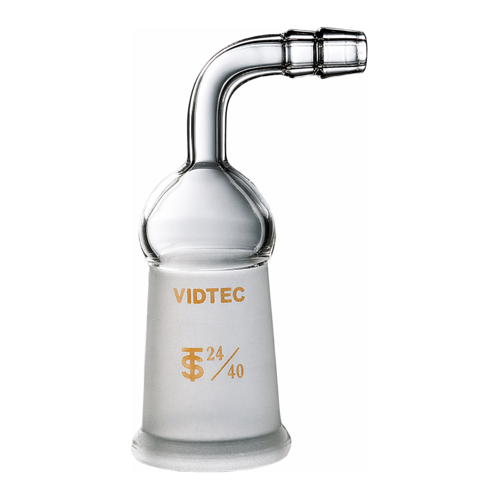 AS ONE Exhaust Tube(L-Type·Female Joint·Rubber Tip Stopper), 배기관(곡관·암 조인트·선단 고무 스토퍼)