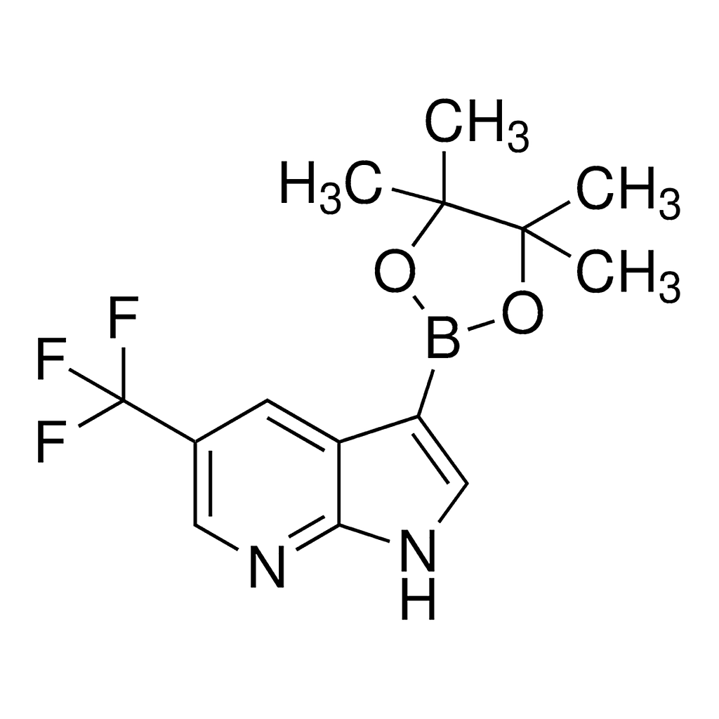 Merck 3-(4,4,5,5-Tetramethyl-1,3,2-dioxaborolan-2-yl)-5-(trifluoromethyl)-1H-pyrrolo[2,3-b]pyridine