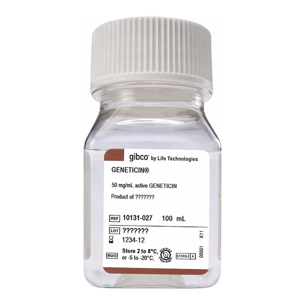 Thermo Fisher Scientific Geneticin Selective Antibiotic (G418 Sulfate) (50 mg/mL), 100 mL