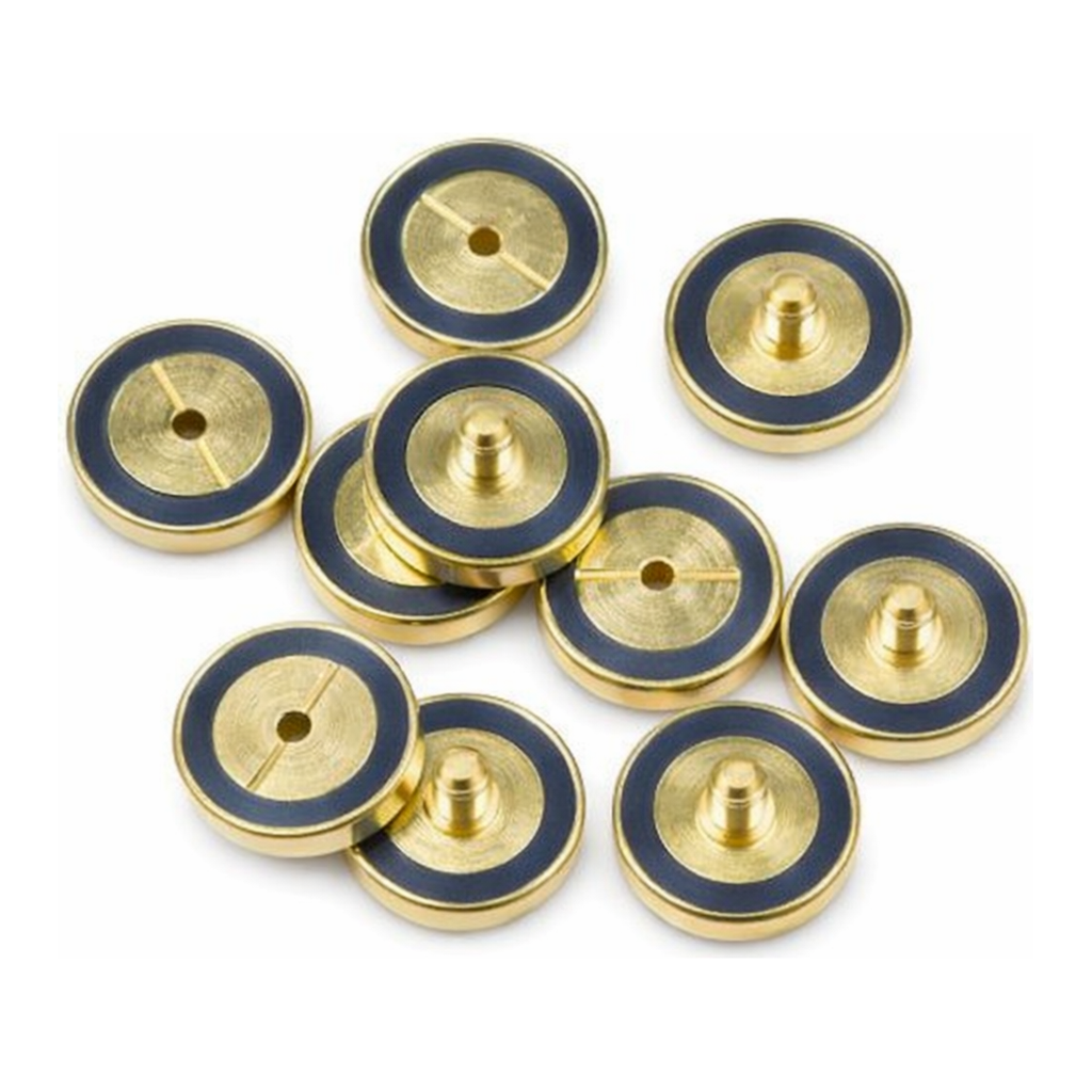 Restek Gold Plated Inlet Seal, Dual Vespel Ring 1.2mm ID 10pk