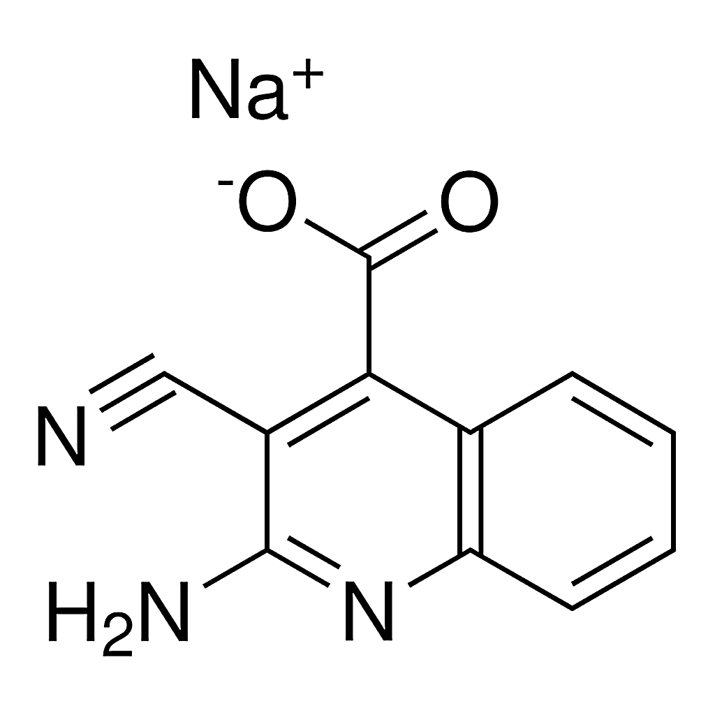 Merck 2-AMINO-3-CYANOQUINOLINE-4-CARBO-