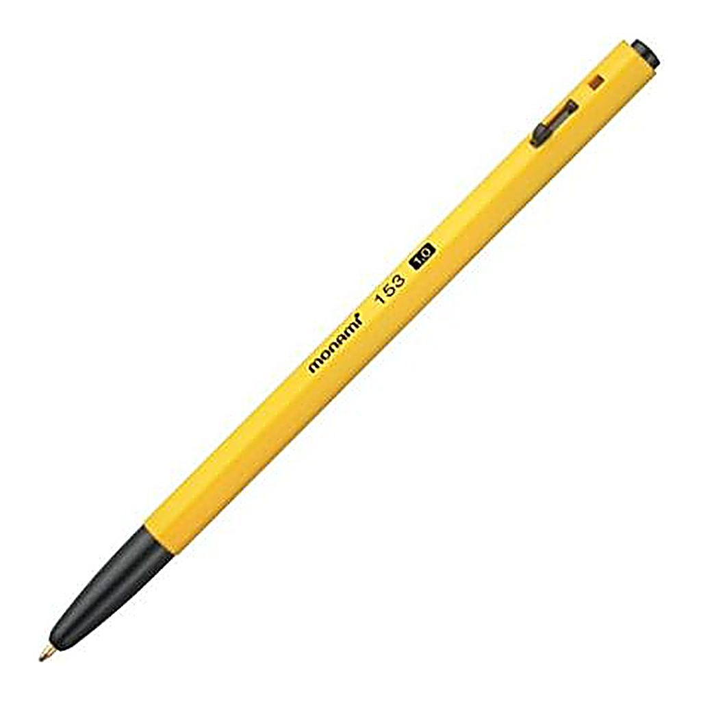 OFFICENEX 모나미 뉴153볼펜(1.0mm 흑색/12EA)