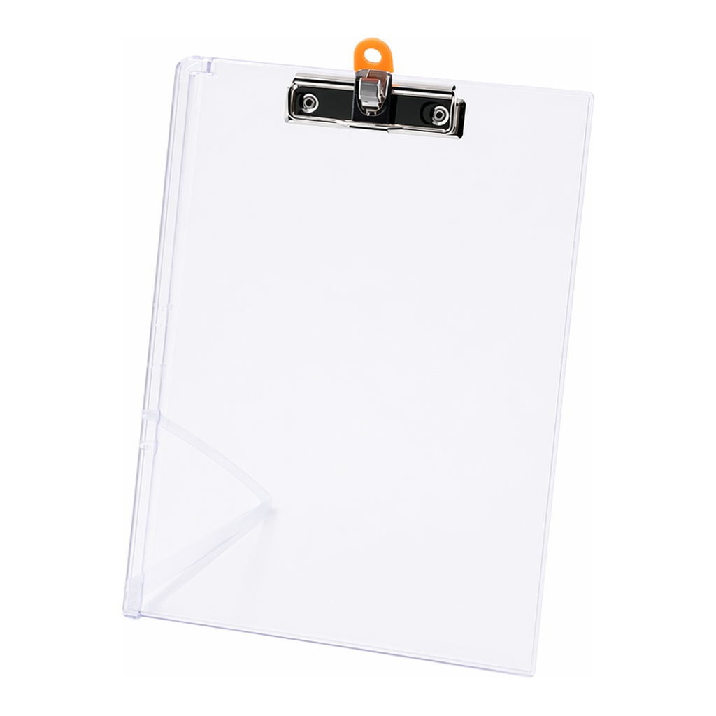 OFFICENEX 문화 스탠딩 스프링 클립보드 A4(F913N-71/낱개/투명)