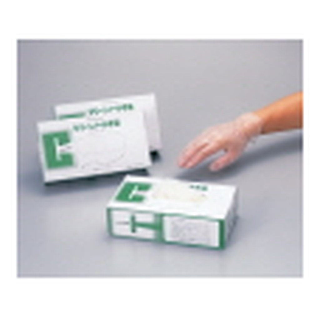 AS ONE PVC Glove(PowdeRed), PVC장갑(파우더 타입·좌우겸용)