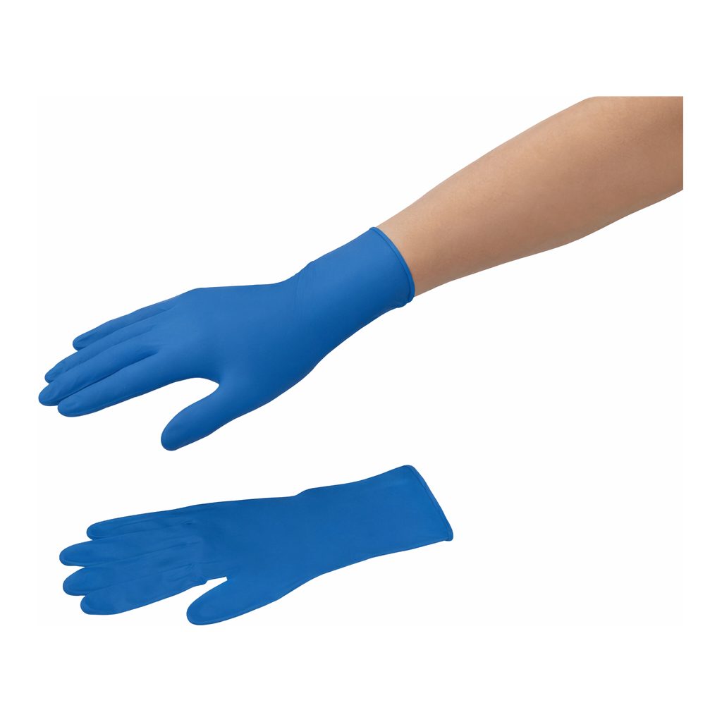 AS ONE Nitrile Glove (POWERFORM)  240mm, 니트릴장갑(좌우겸용)  240mm