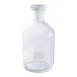 AS ONE Reagent Glass Bottle with Plug (Narrow-Mouth) (DURAN®), 듀란시약병(세구·마개부속)