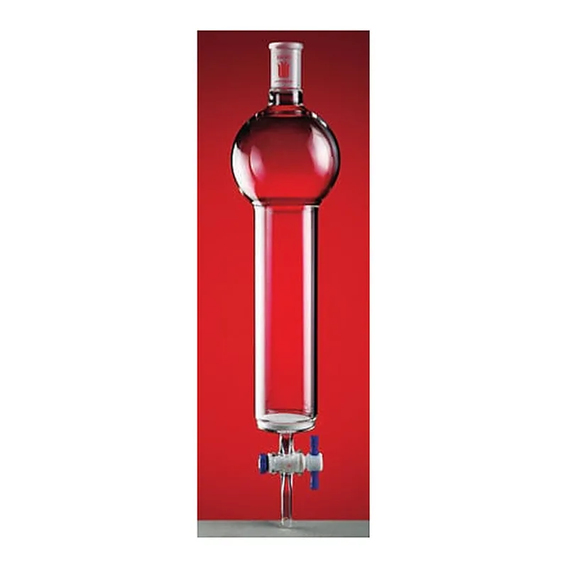 Merck Synthware(TM) chromatography column with reservoir, coarse fritted disc and PTFE stopcock