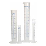 Merck Azlon Hexagonal Base Polypropylene Cylinders with Printed Graduations