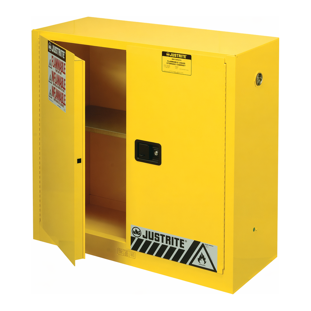 Thermo Fisher Scientific Sure-Grip EX Flammable Safety Cabinet, Two Manual Doors; 30 gal. (114L)