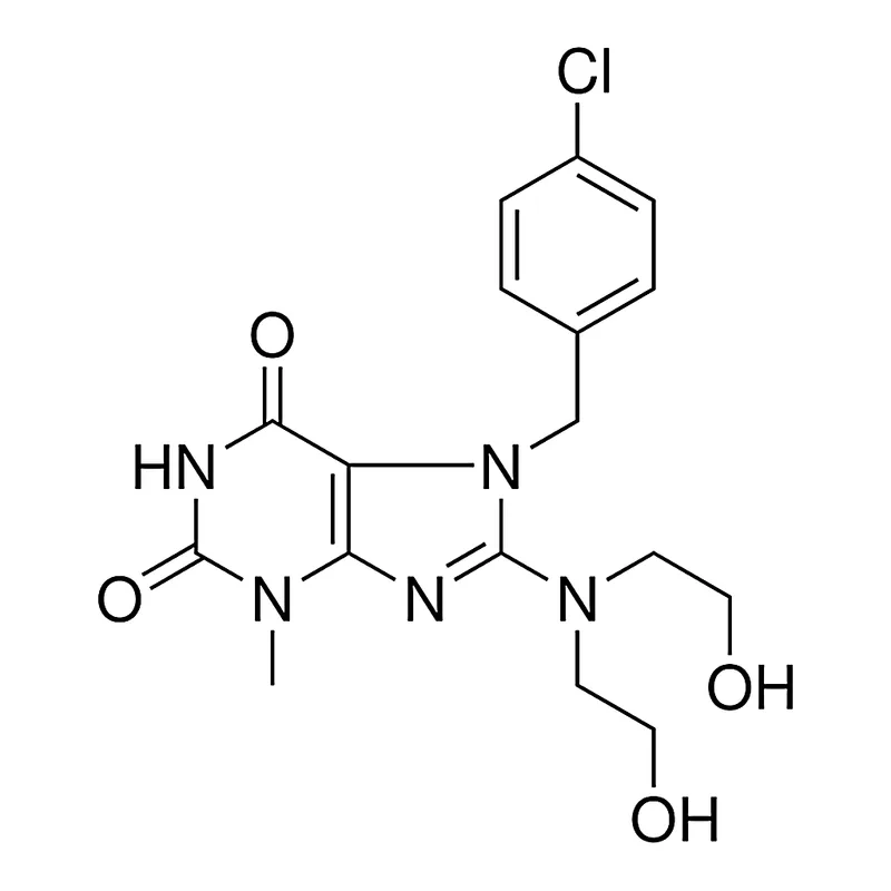 Merck 8-(BIS-(2-HO-ET)-AMINO)-7-(4-C - 25 MG&