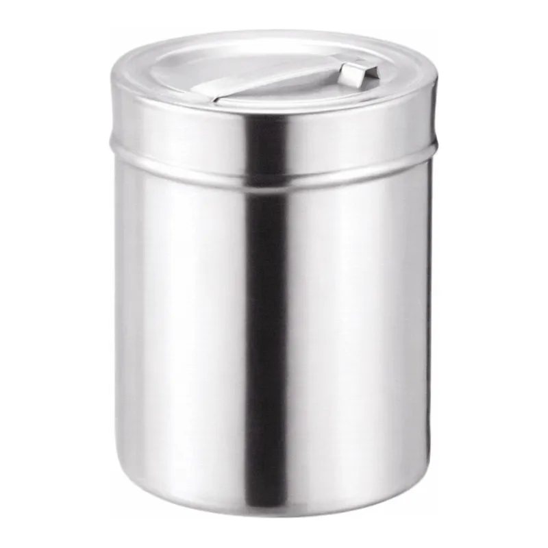 Daihan Science Multi-use Stainless-steel Jars, with Lid & Tall-form, 다용도 스테인레스-자, 장형, 원통형