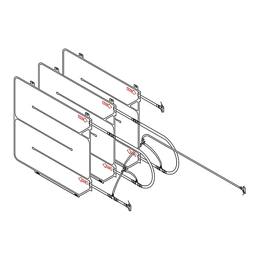 Thermo Fisher Scientific DHX Heat Exchanger BioProcess Container (BPC), ASI 26/77 film, ReadyMate connections, drain ports, three 6-L BPCs