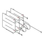 Thermo Fisher Scientific DHX Heat Exchanger BioProcess Container (BPC), ASI 26/77 film, ReadyMate connections, drain ports, three 6-L BPCs